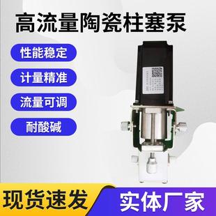无阀微型点滴泵微量柱塞泵摇摆可调型 大流量陶瓷柱塞泵计量泵灌装