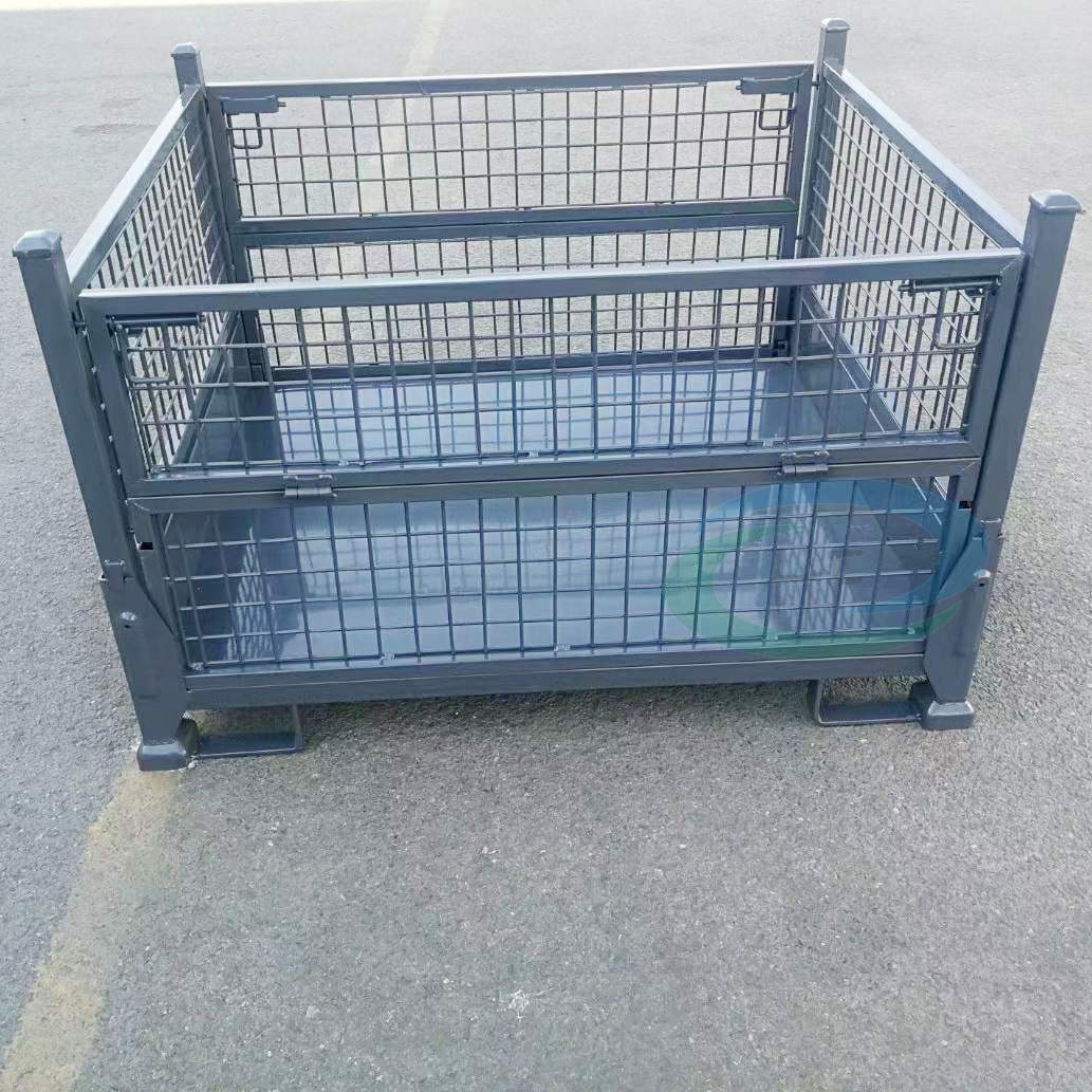 宁波 亨奋金属 铁皮 车间 仓库 仓储笼 物流 周转笼子   周转箱