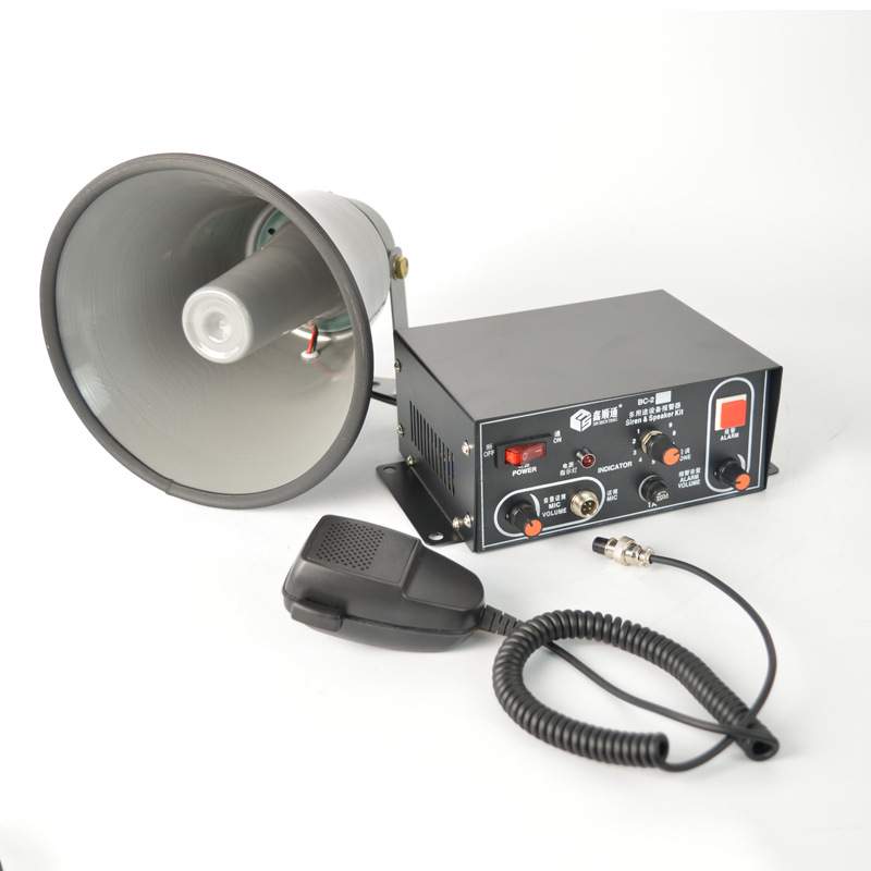 多用途声光警报器带喊话喇叭BC-2Y2B2W2C2X多功能设备报警器工业