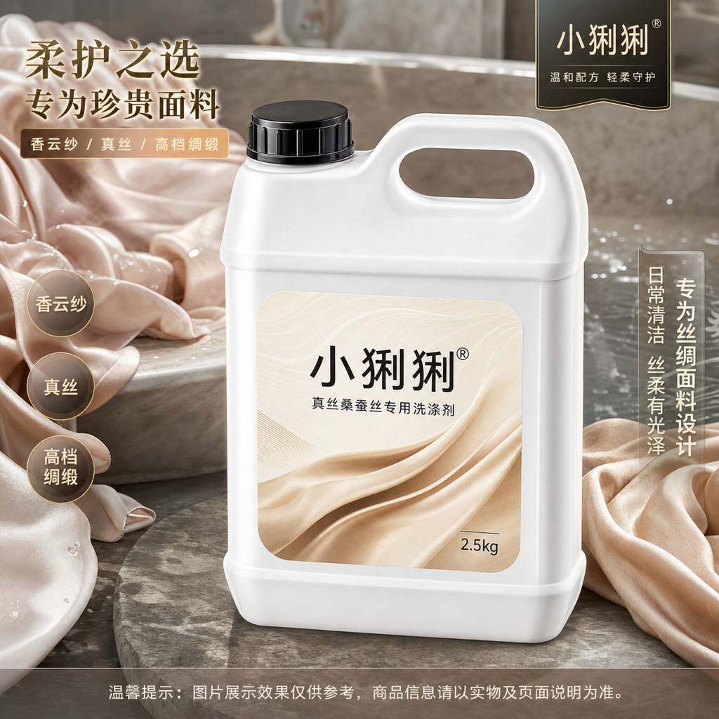 真丝桑蚕丝除尘液丝绸服饰褶皱