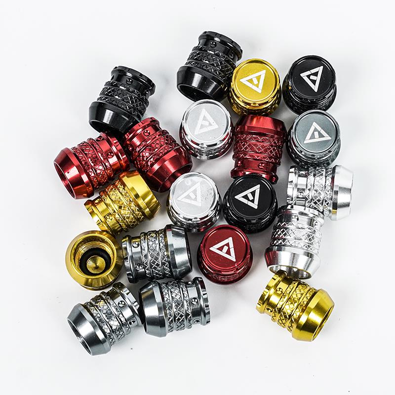 巨久轮毂品牌周边铝合金通用气门嘴帽汽车改装轮毂气门芯保护盖