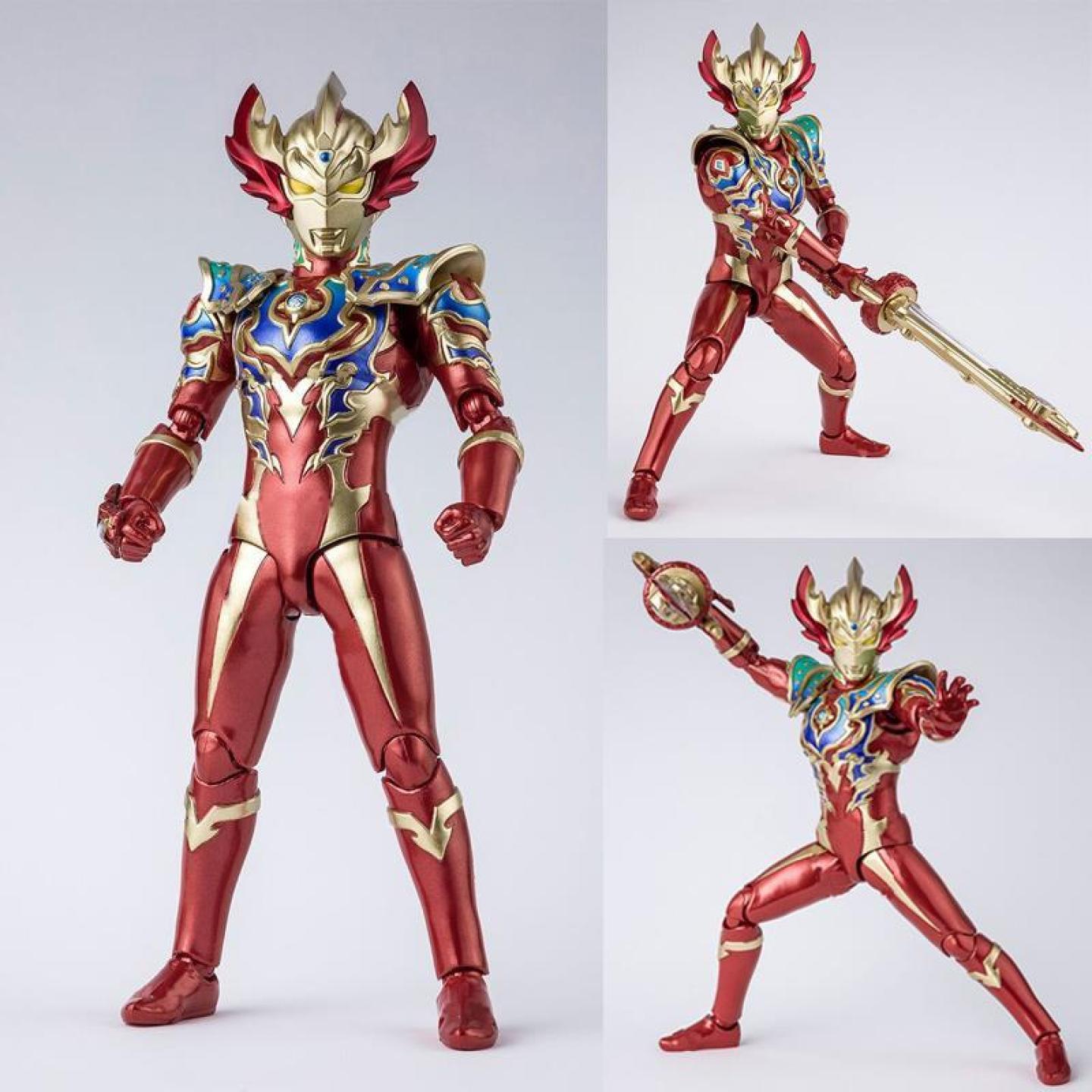 泰嘉奥特手办shf超可动泽塔银河捷德凯泽塔赛罗人偶玩具模型act