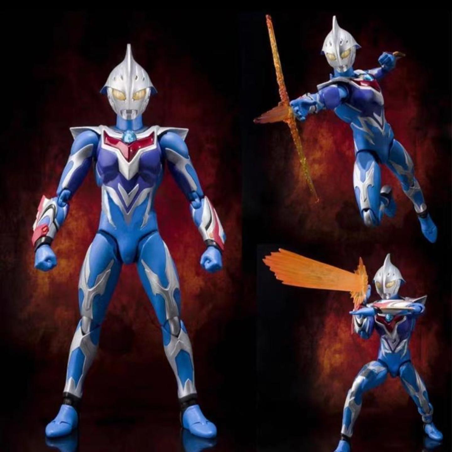 奈克瑟斯奥特手办诺亚超可动究极战士特利迦可动人偶模型