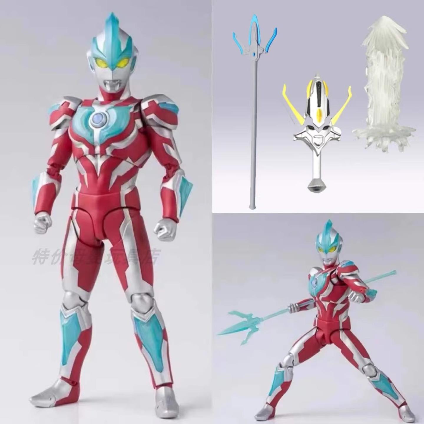 银河奥特人偶曼手办变形玩具玩偶shf金刚智力6岁赛罗捷德六一礼物