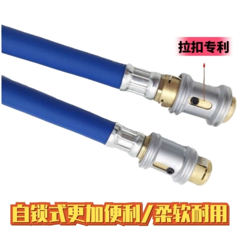 汽车轮胎打气嘴接头补胎气压表胎压表管配件充气软管头延长管