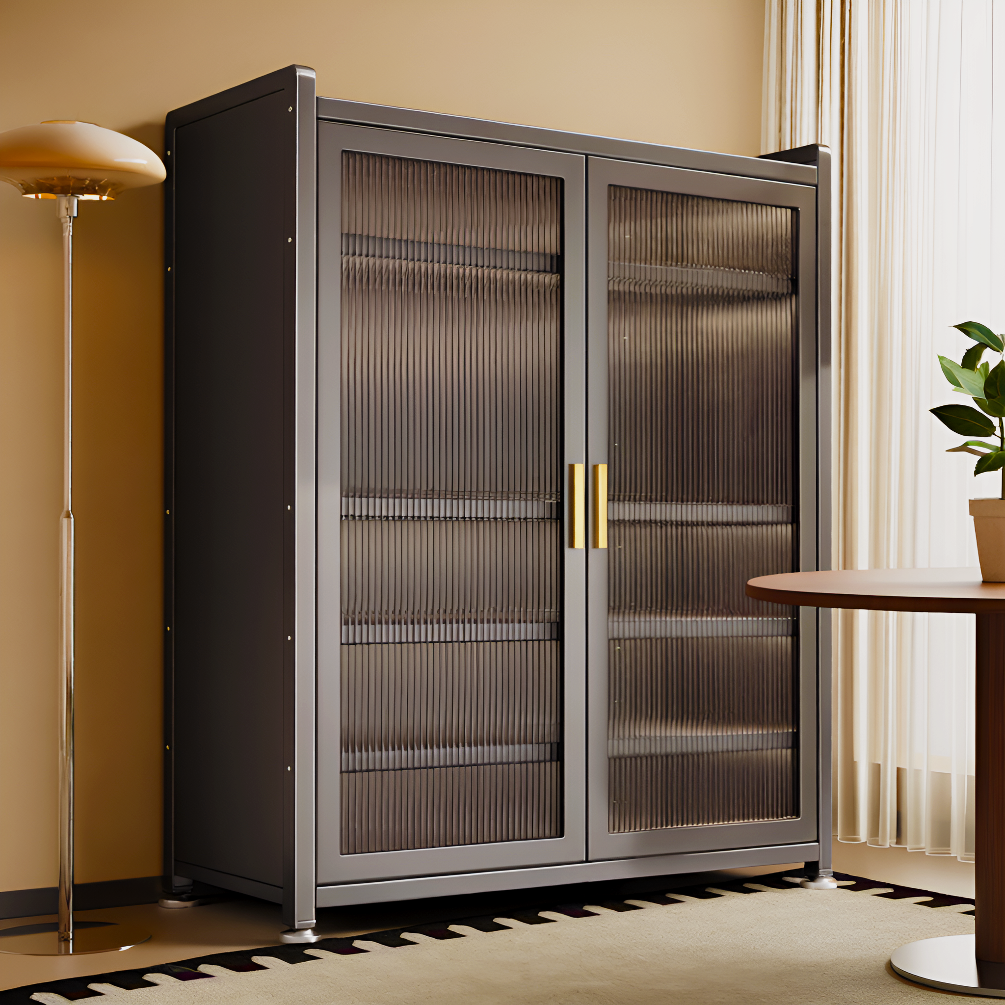 厨房置物架落地多层多功能收纳架