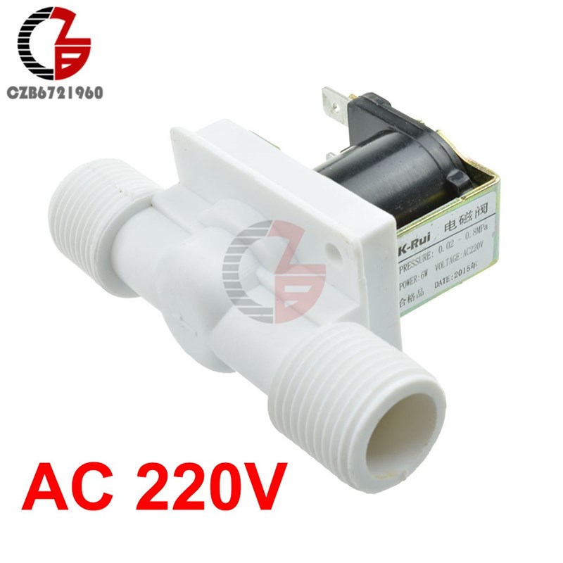1/2 N/C DC 12V 24V AC 220V Magnetic N/C Electric Solenoid V