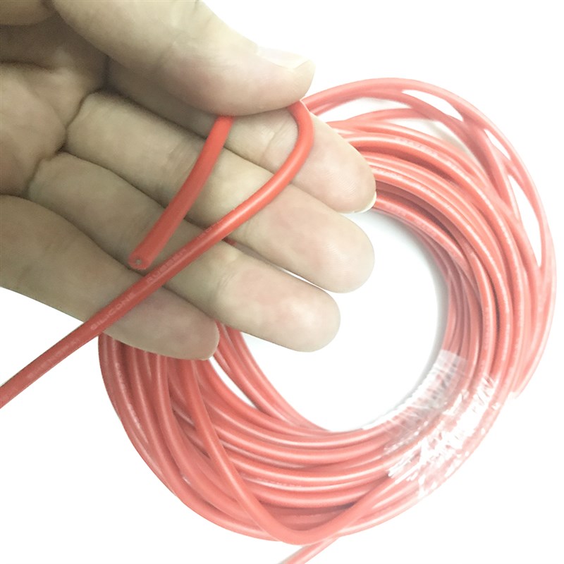16AWG 18AWG 22AWG DC silicone high voltage line 10KV 0.3 mm2