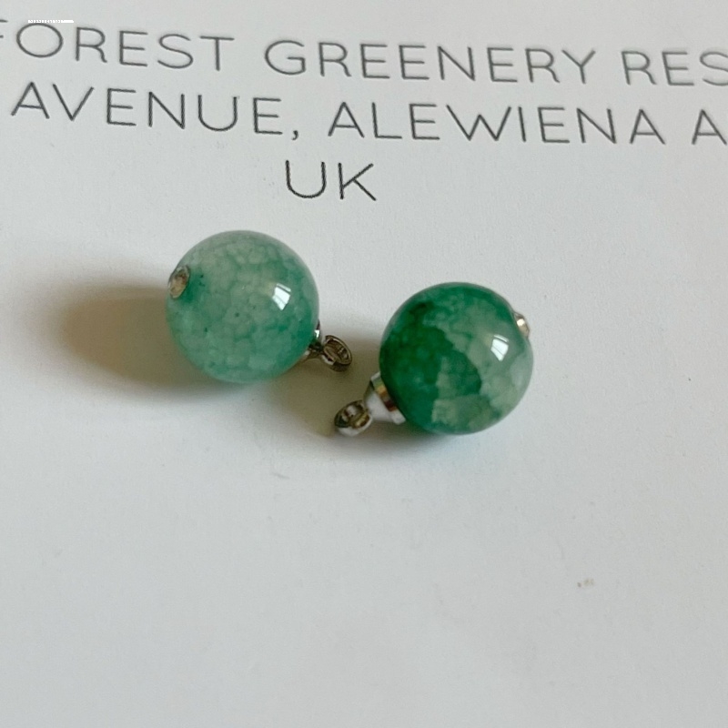 简约旗袍玻璃纽扣纯色珍珠圆形衬衫复古古装唐装破碎纹仿玉石扣子