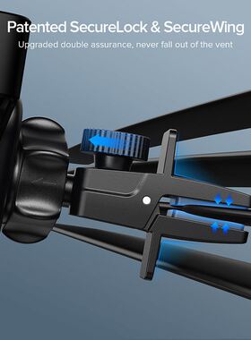 INIU Gravity Phone Holder Car Air Vent Mount Metal Mobile St