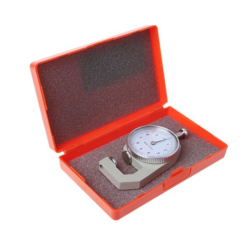 Dial Thickness Gauge 10 20mm Leather Paper Thickness Meter T