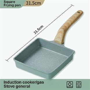 Tamagoyaki Green Non Home Fry Pan stick Egg Frying