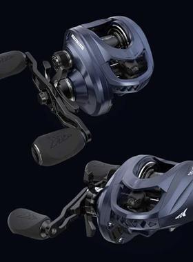 卡斯丁翔鲨远投水滴轮鱼线轮重障大物远投轻雷水滴轮路亚