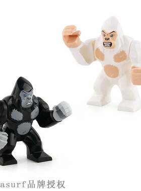 极速JLB building block assembling and inserting shark gorill