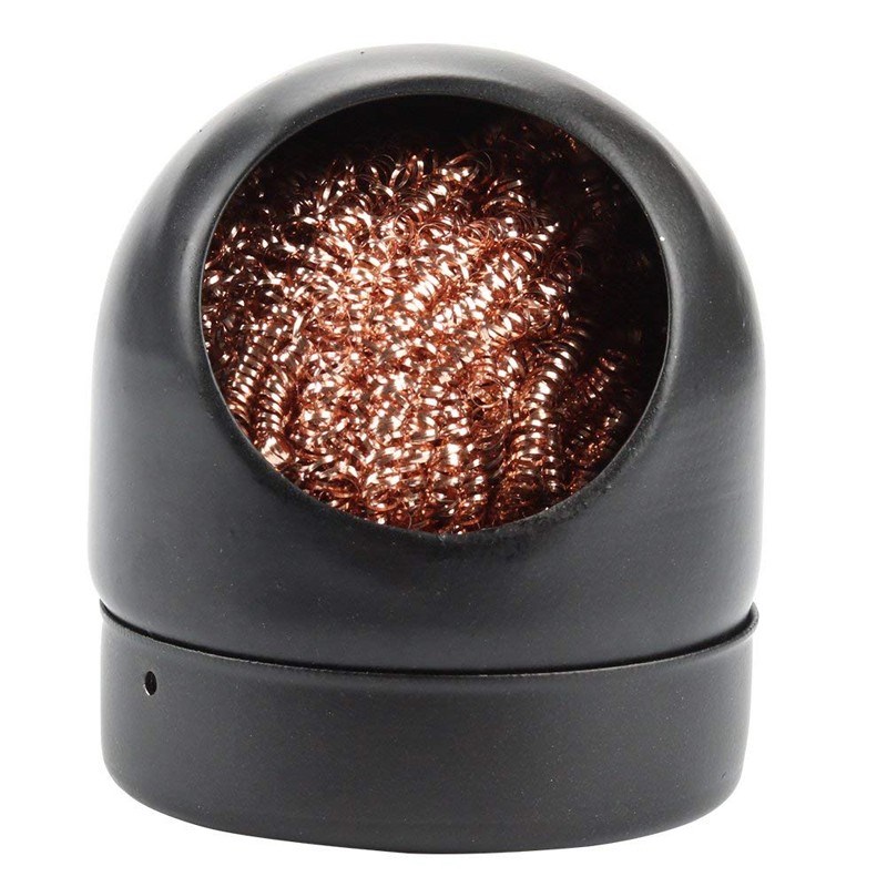 Soldering Iron Tip Cleaner Cleaning Steel Wire Stand Desolde