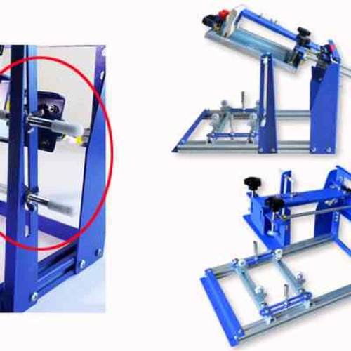 厂促曲面网版印刷机 圆柱印刷机B级QMH170型丝印台 曲面印花机 型