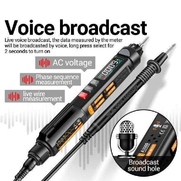Digital Multimeter Sensor Pen Diode Resistant Capacitance