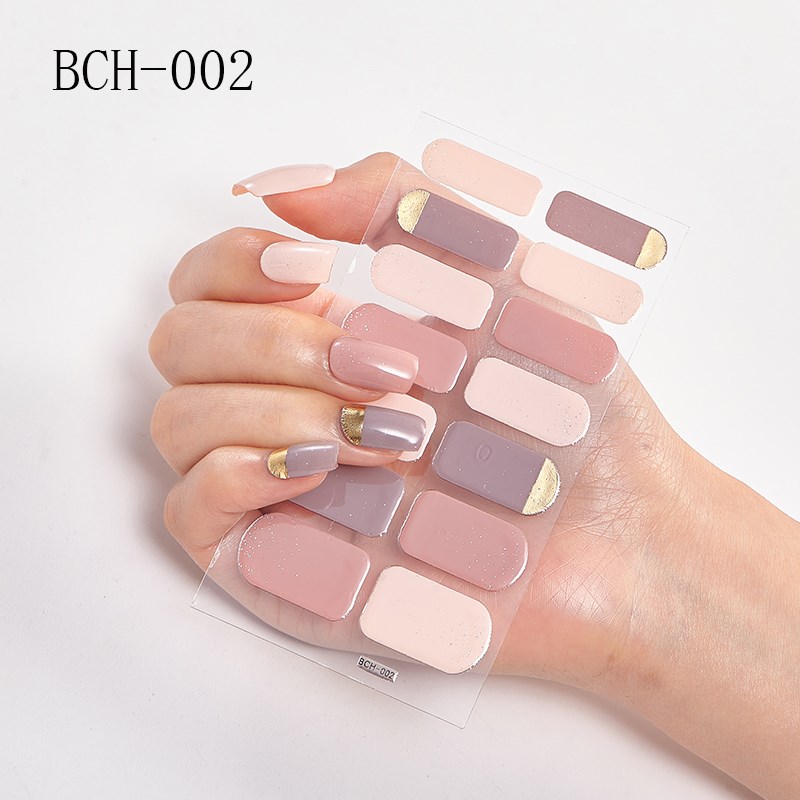 2020 New Arrival Nail Stickers Japanese Style Wraps Full Co