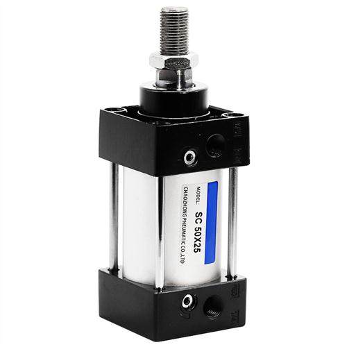 SC50标准40气缸32大全63小型80气动大推力100-75X125X200X250X300