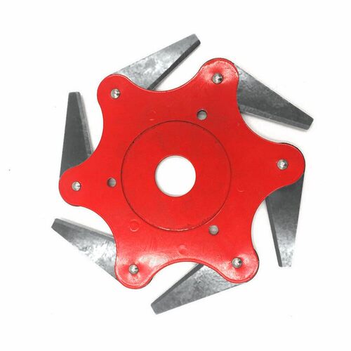 好货6 Blade Manganese Steel Razor Mower Grass Trimmer Head
