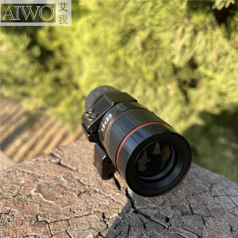 十字高清倍镜座标单筒望远镜十字镜狙击瞄准器刻度带测距准星镜