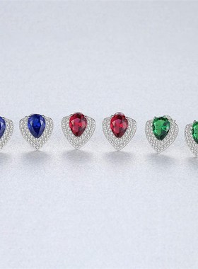 PAG & MAG Caibao series S925 pure Tremella nail inlaid with