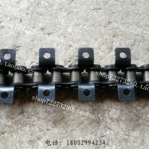 新品工业链条 1寸单侧/双侧弯板链条16A-1*60L 8分带耳链条 节距2