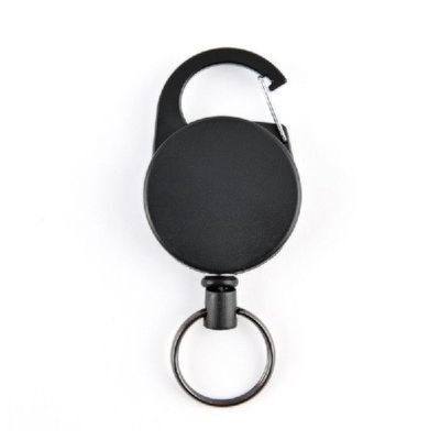 Retractable Keychain Carabiner Retractable Badge Holder