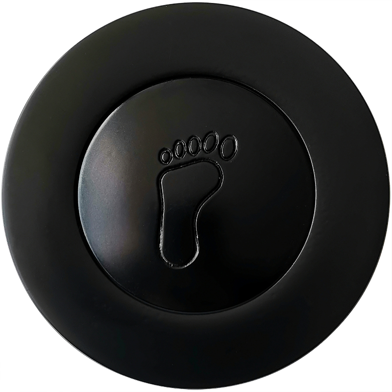 浴缸塞子通用弹跳下水器配件按压浴盆落水去水器白色黑色古铜色