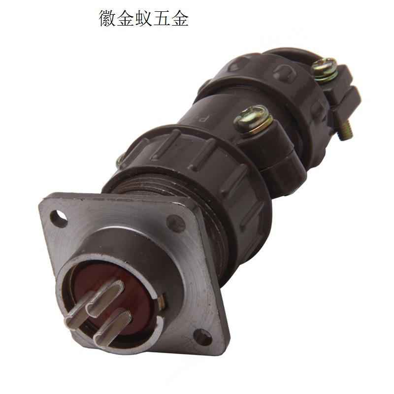 议价P20 2芯25A1芯10A航空插头 连接器 P20K5Q P20J5Q P2拍前询价
