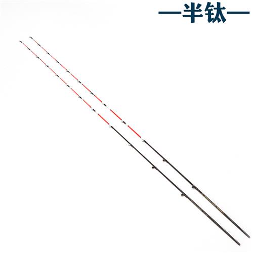 2023新款筏竿全合钛稍半钛稍不易断杆稍筏竿梢筏钓竿软尾微铅配节