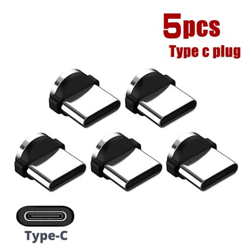 GTWIN 5 Pcs 360 Rotation Magnetic Tips For Mobile Phone Char