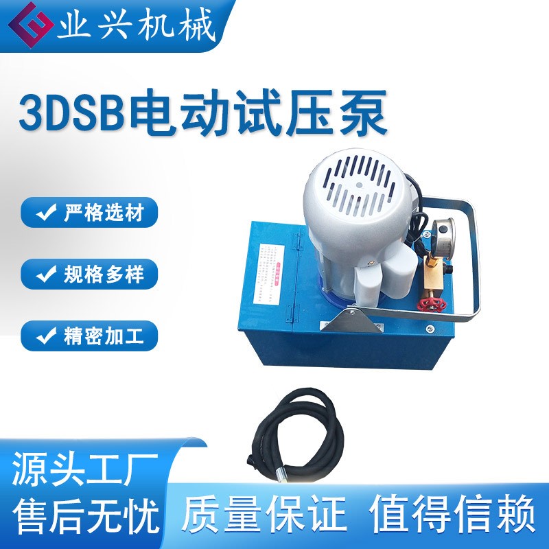 220V 手提式电动试压泵 PPR水管道试压机 380V打压泵3DSB