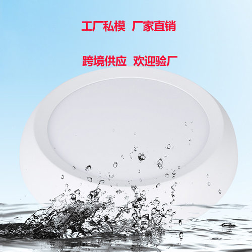 IP65防水超薄圆形嵌入式吸顶灯