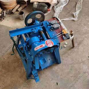 拖把杆扫把杆开牙机小型圆木棒开牙机农用工具木把套丝攻丝机