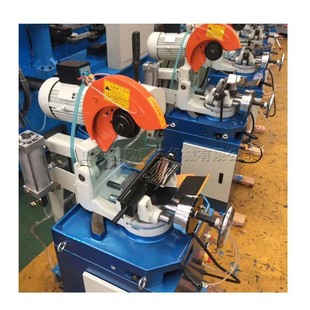 衬塑型管材切割机 气动式金属管材下料机 小型圆锯片管材滚切机