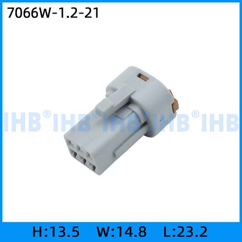 7066W-1.2-21 汽车防水连接器 接插件端子 对插车用公母线束