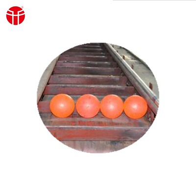 100mm 高锰锻造热轧钢球 厂家直供 不失圆不破碎