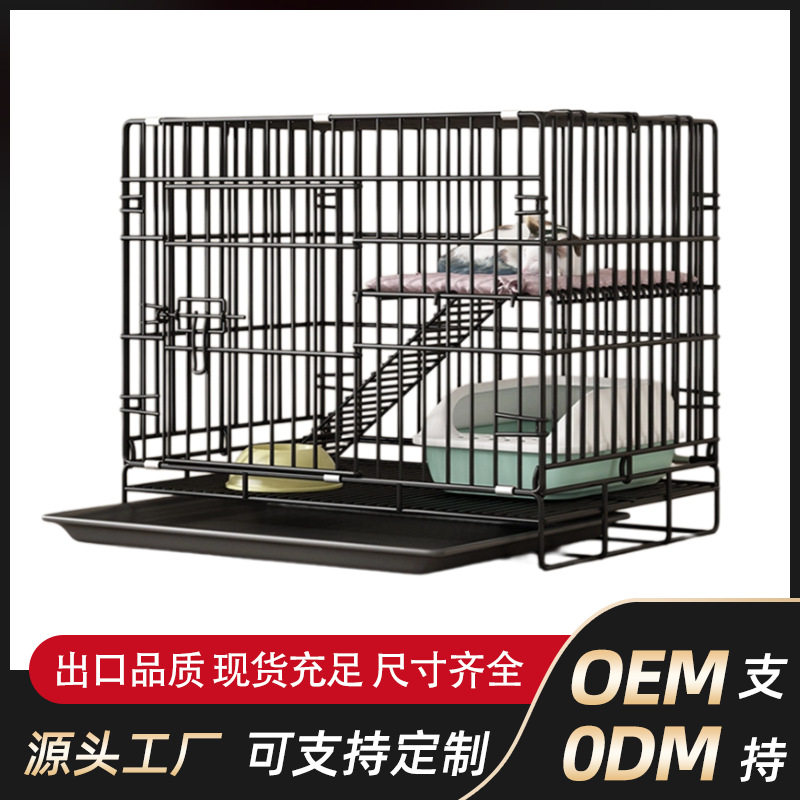 腆宠猫笼猫别墅猫笼子带厕所加密大号家用猫窝猫舍猫屋猫咪笼子