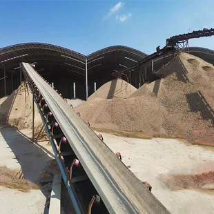 拱北沙场采购砂石输送带 河沙输送带 升降伸缩输送机 装船输送带