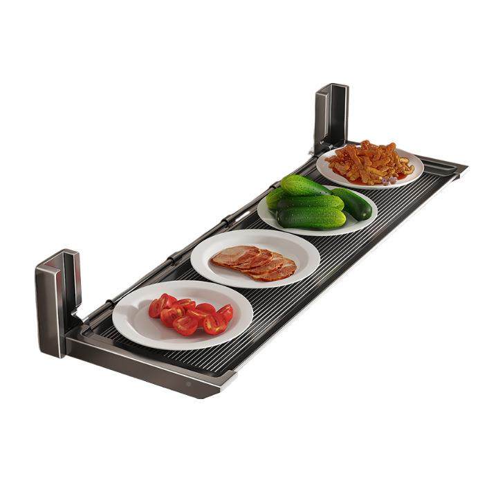 厨面备Glsd-02菜置物架免打孔宽配房菜盘折叠碗碟收纳架墙加壁挂,厨房/烹饪用具,抹布架/厨房清洁收纳架,淘宝优惠券,粉丝福利购,淘宝优惠卷