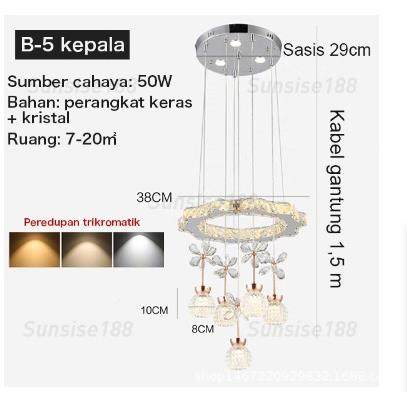 水吊灯现15634代简约护餐厅可灯家用调晶节饭厅灯LED眼餐吊灯,家装灯饰光源,智能吊灯,淘宝优惠券,粉丝福利购,淘宝优惠卷