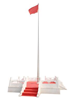 运厂家旗不锈HFT钢国杆学校企业手动锥形升降9米1红2米304不锈旗