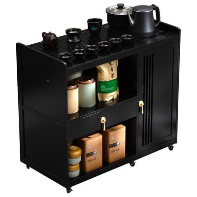 公可移动中式茶台茶桌家EMG用放阳台泡茶桌一整套办室茶新水小柜