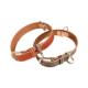 狗狗项圈纯牛防咬脖圈小型犬大犬型牧脖套德边牧猛XKU皮犬马脖套