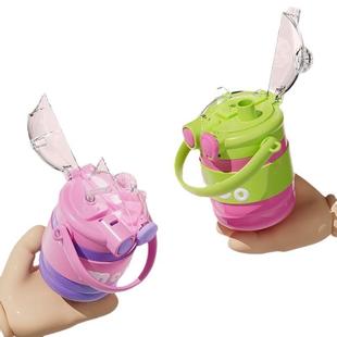 家1用容大量空36不无品牌/锈钢双饮儿童保温杯高颜值可真爱吸管水