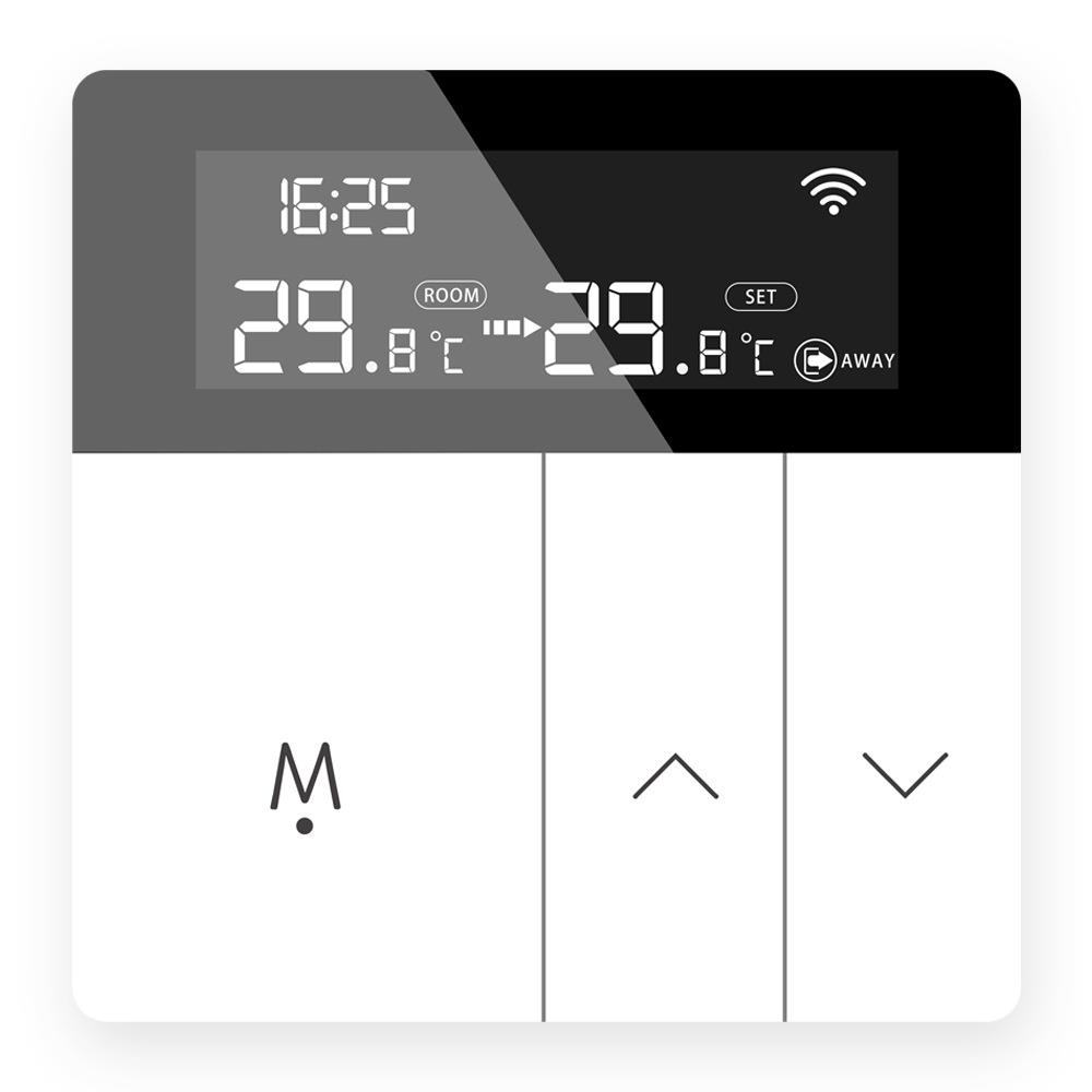 外贸WiFi电地暖温控器涂鸦APP水地暖温控器燃气锅炉温控器