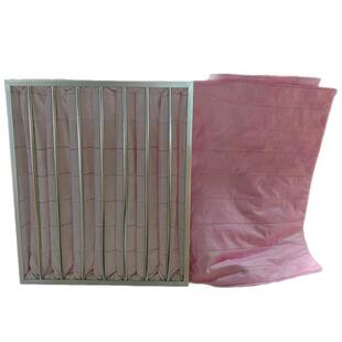 滤网袋式F5生厂家产XAU环保排设备内风置镀锌框铝框中效中效过滤