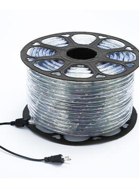 彩虹管ld圆二线灯串灯e彩灯户BLY外防节水带灯光霓虹灯节日装饰