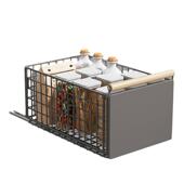 厨房抽拉式 沥架水架家用水槽碗碟纳收折叠餐具底整理碗碟架抽拉篮